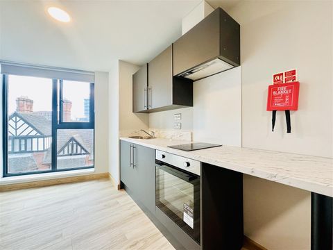 Third Floor Studio, Felix Apartments, Nottingham NG1, Studio to rent