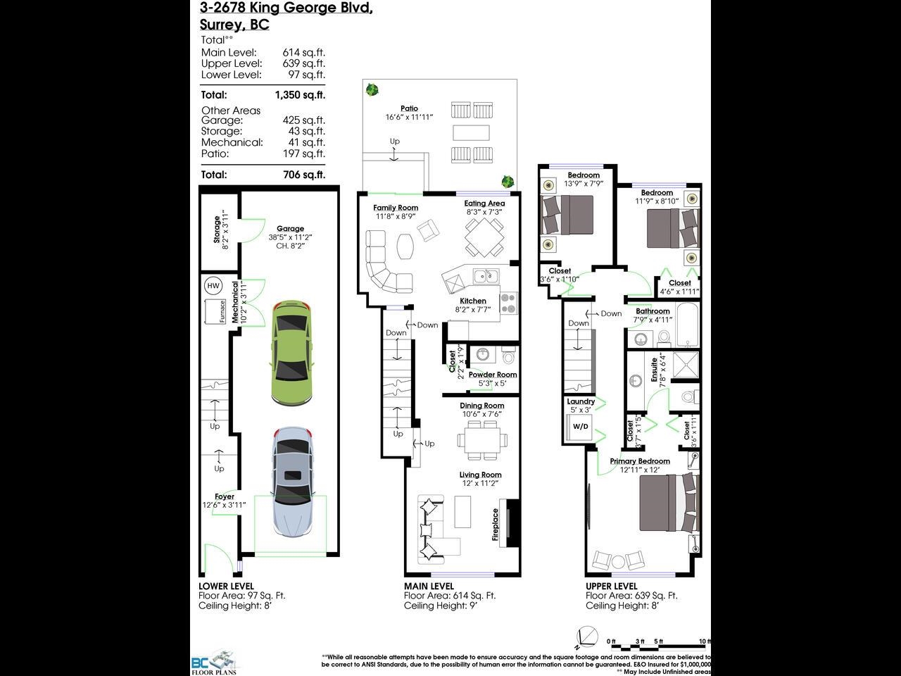 Additional image 3 of 3-2678 King George Boulevard, Surrey, BC, V4P 1H6