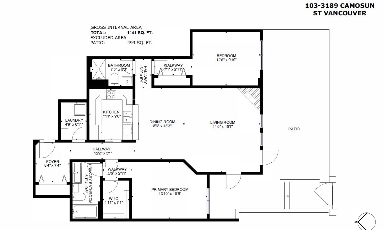 Additional image 2 of 103-3189 Camosun Street, Vancouver, BC, V6R 3X2