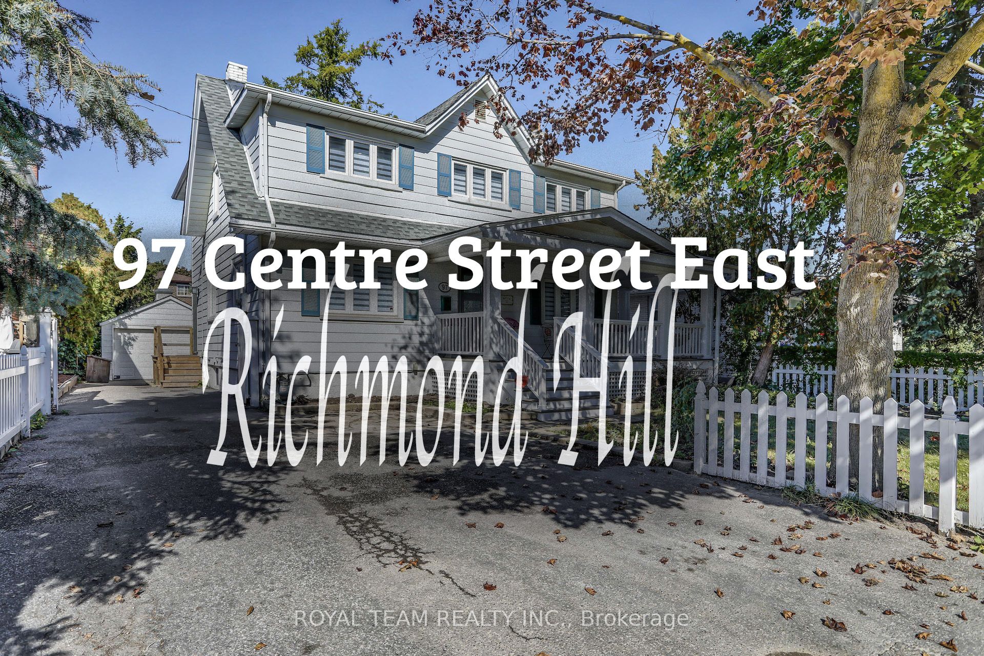 97 Centre Street E, Richmond Hill, ON, L4C 1A3