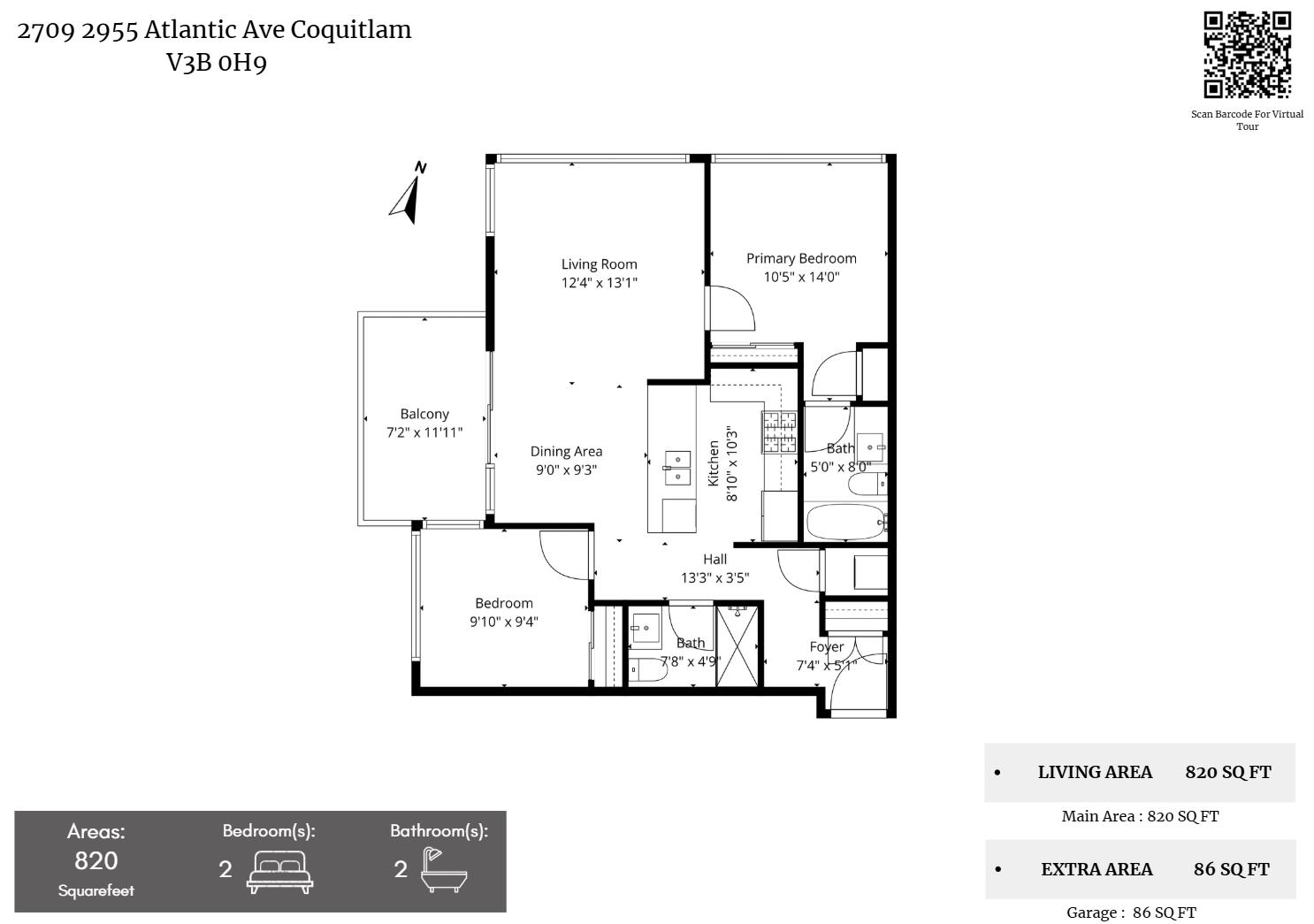 Additional image 2 of 2709-2955 Atlantic Avenue, Coquitlam, BC, V3B 0H9
