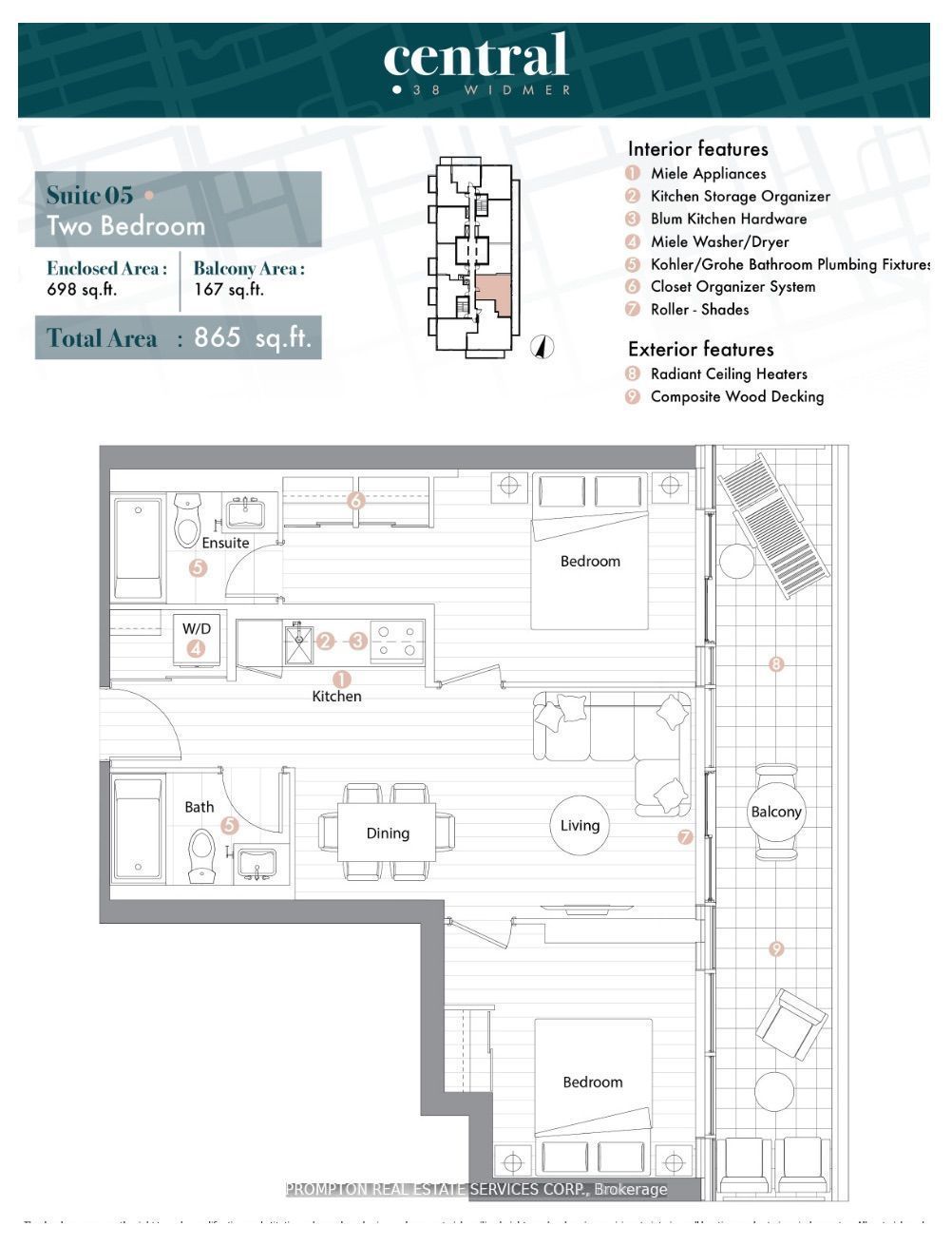 Additional image 5 of 3605-38 Widmer Street, Toronto, ON, M5V 2E9