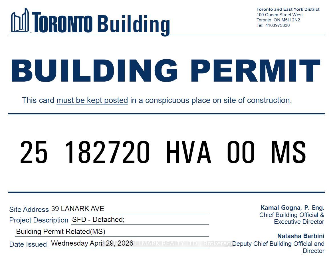 Additional image 3 of 39 Lanark Avenue, Toronto, ON, M6C 2B5