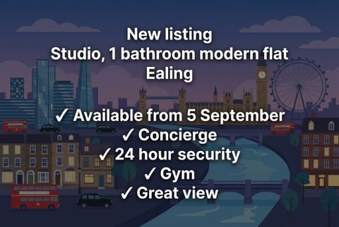 Vardon Close, London W3, Studio to rent