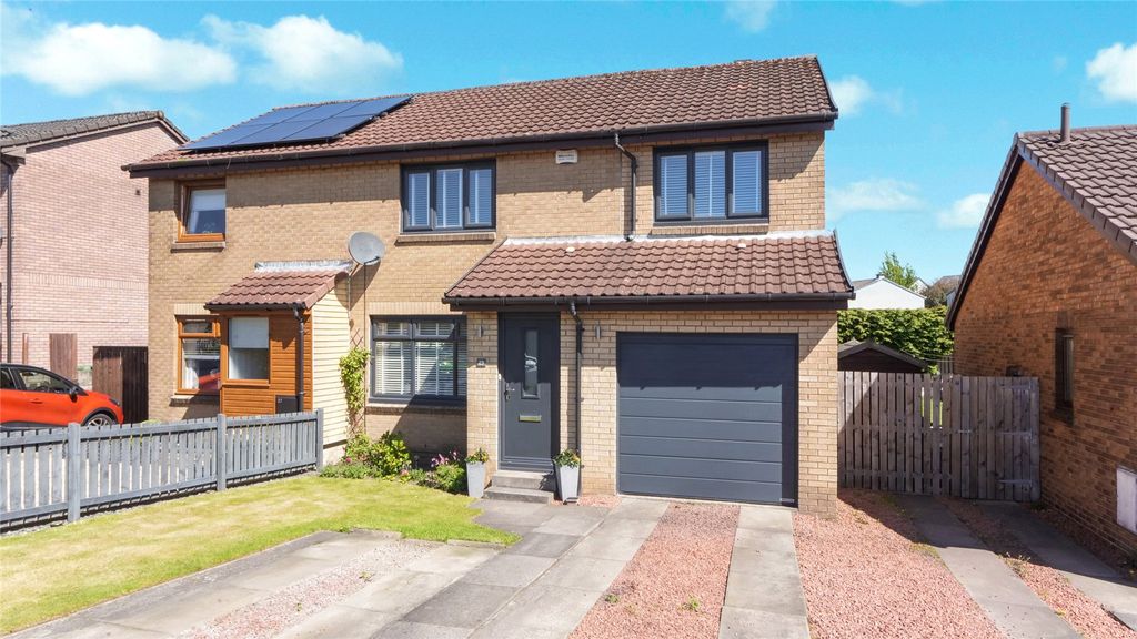 3 bed semi-detached house for saleDovehill, Alloa, Clackmannanshire FK10