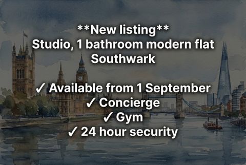 Ilderton Road, London SE15, Studio to rent
