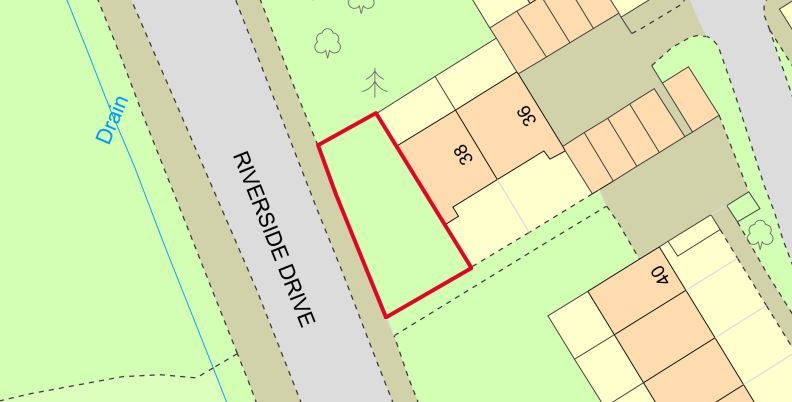 Land for saleLand Adjacent To 38 Kingfisher Drive, Richmond, Surrey TW10