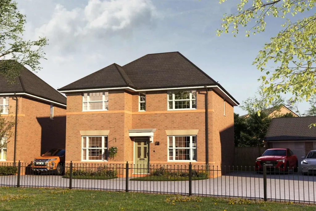 4 bed detached house for sale"The Verwood" at Nottingham Road, Ashby-De-La-Zouch LE65