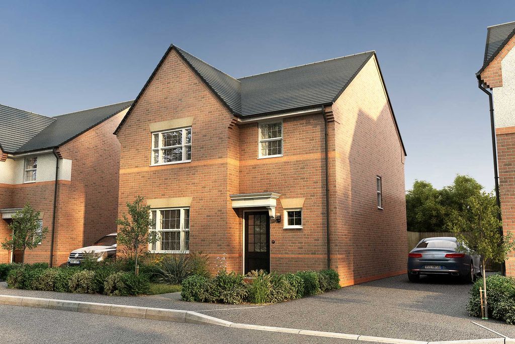 4 bed detached house for sale"The Wetton" at Nottingham Road, Ashby-De-La-Zouch LE65