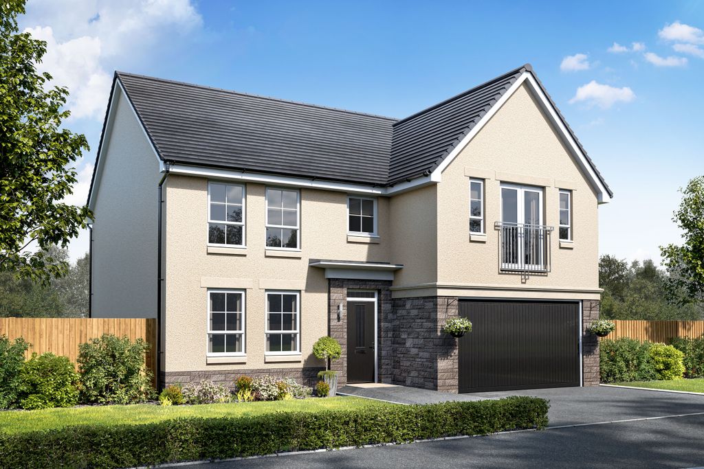 4 bed detached house for sale"The Colville" at 6 Meadowview Drive, Dyce, Aberdeen AB21