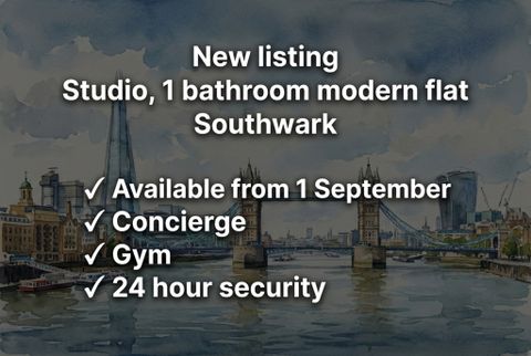 Ruby Street, London SE15, Studio to rent