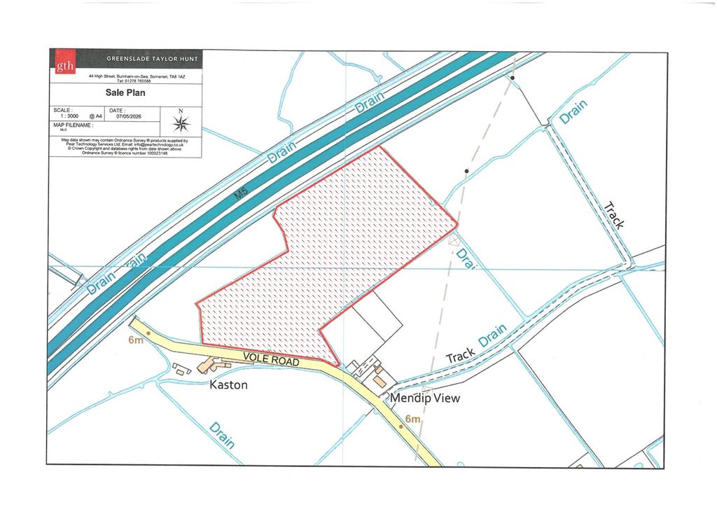Additional image 6 of Land for saleVole Road, Mark, Highbridge, Somerset TA9