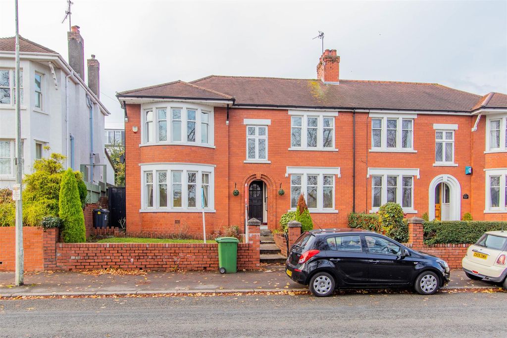 4 bed semi-detached house for saleLake Road West, Roath Park CF23