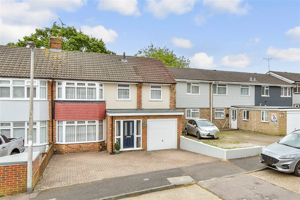 4 bed semi-detached house for saleCourtfield Avenue, Lordswood, Chatham, Kent ME5