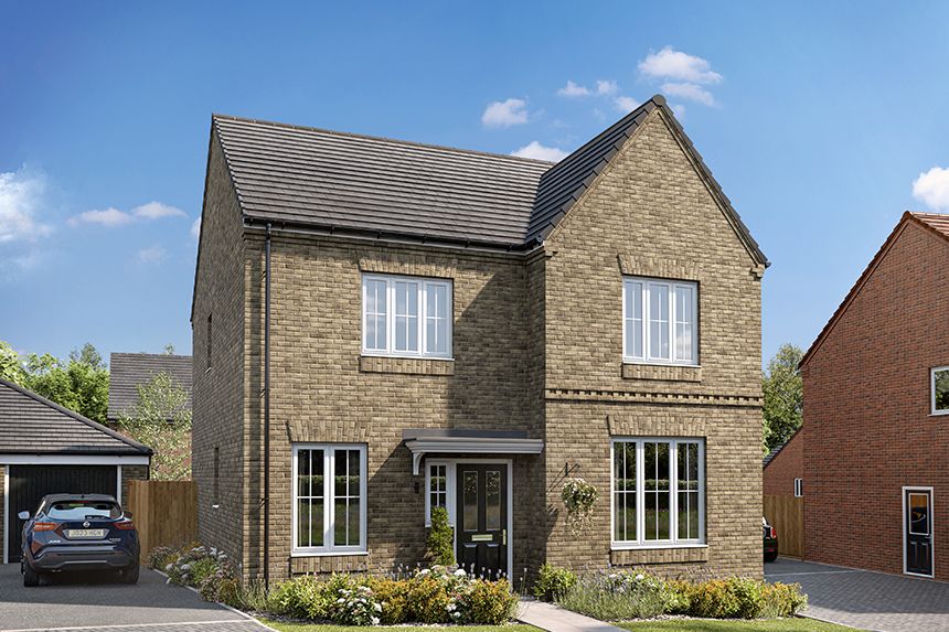 4 bed detached house for sale"The Aspen" at Osier Way, Buckingham MK18