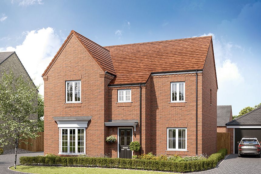 5 bed detached house for sale"The Birch" at Osier Way, Buckingham MK18