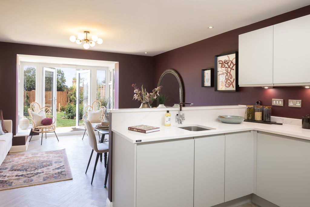 3 bed end terrace house for sale"The Greenwood" at Musselburgh Way, Elsea Park, Bourne PE10