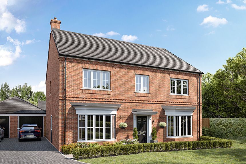 5 bed detached house for sale"The Lime" at Osier Way, Buckingham MK18