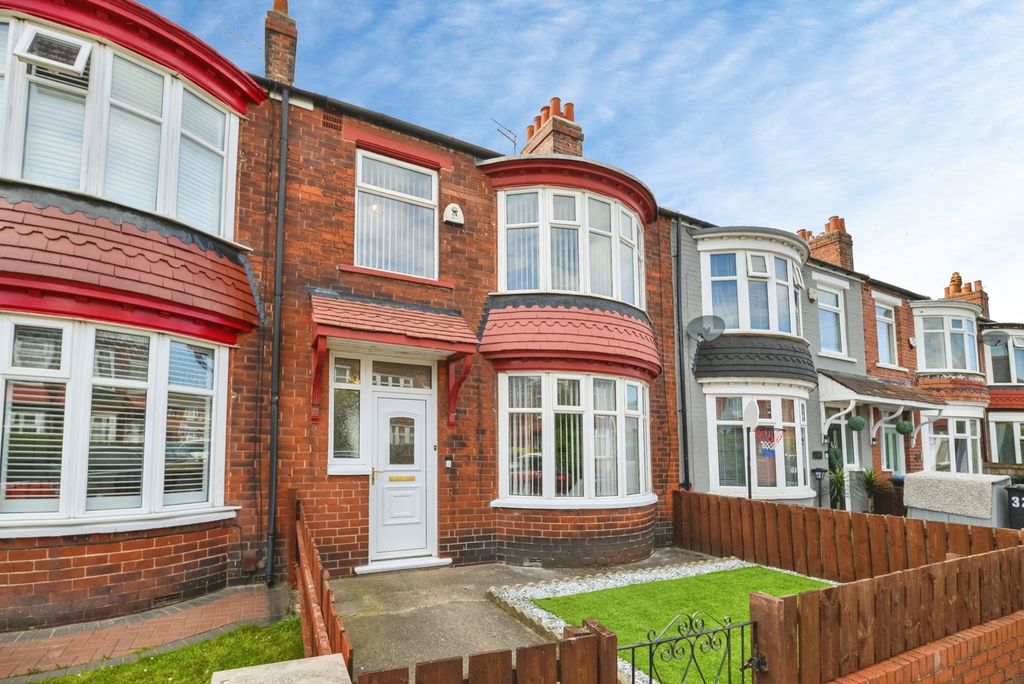3 bed terraced house for saleOttawa Road, Middlesbrough, Cleveland TS4