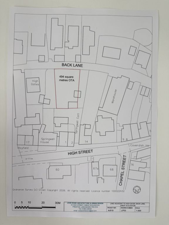 Additional image 5 of Land for saleBack Lane, Great Eccleston, Preston PR3