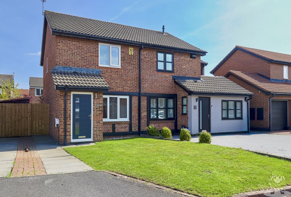 2 bed semi-detached house for saleWimborne Close, Boldon Colliery, Tyne And Wear NE35