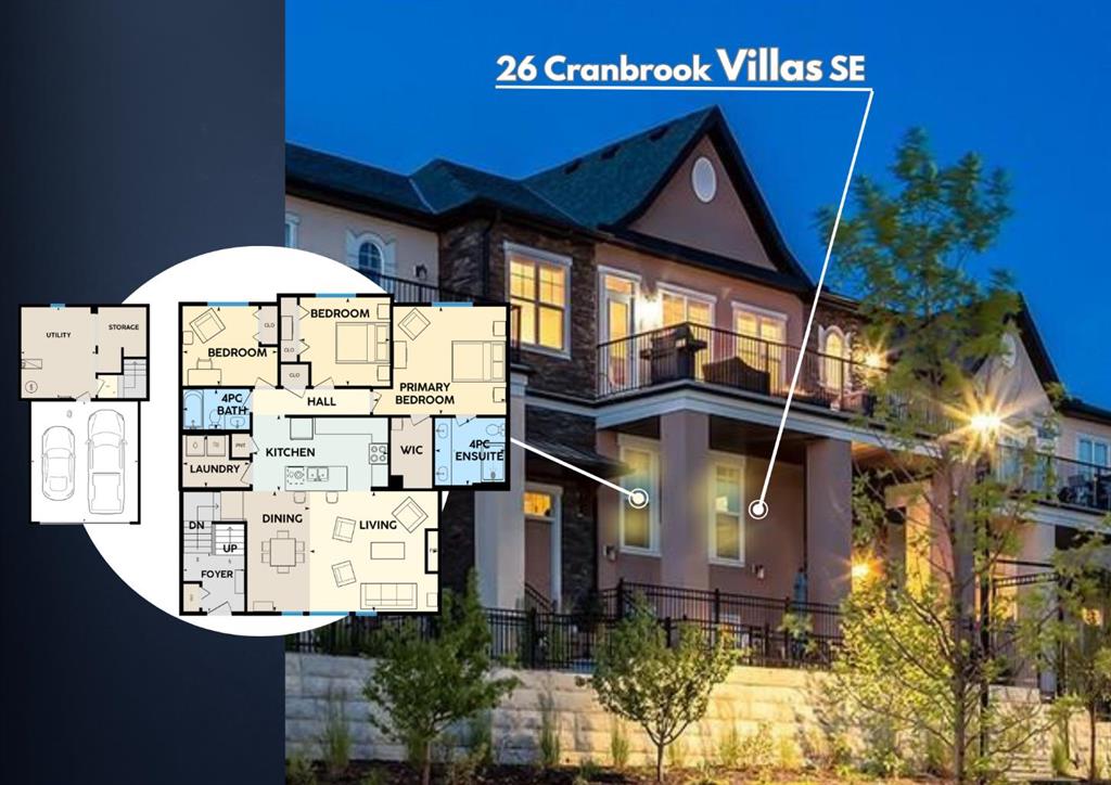26 Cranbrook Villas SE, Calgary, AB, T3M 1Z3