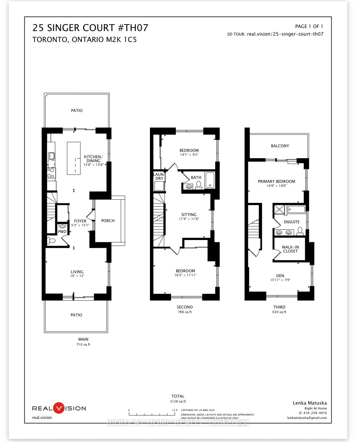 Additional image 2 of TH07-25 Singer Court, Toronto, ON, M2K 0B3