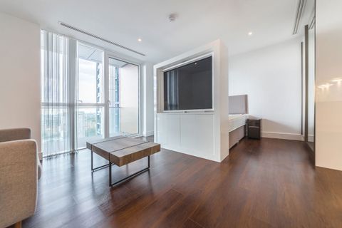 Maine Tower, Canary Wharf, London E14, Studio to rent