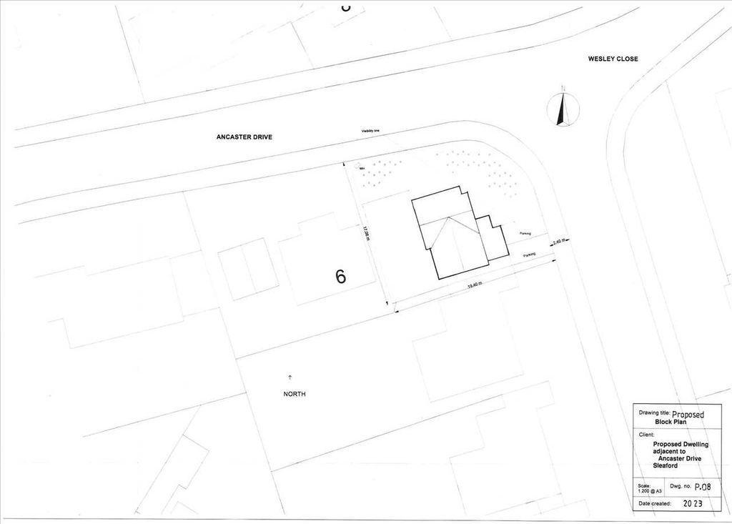 Additional image 4 of Land for saleBuilding Plot, Adj To 9 Ancaster Drive, Sleaford NG34