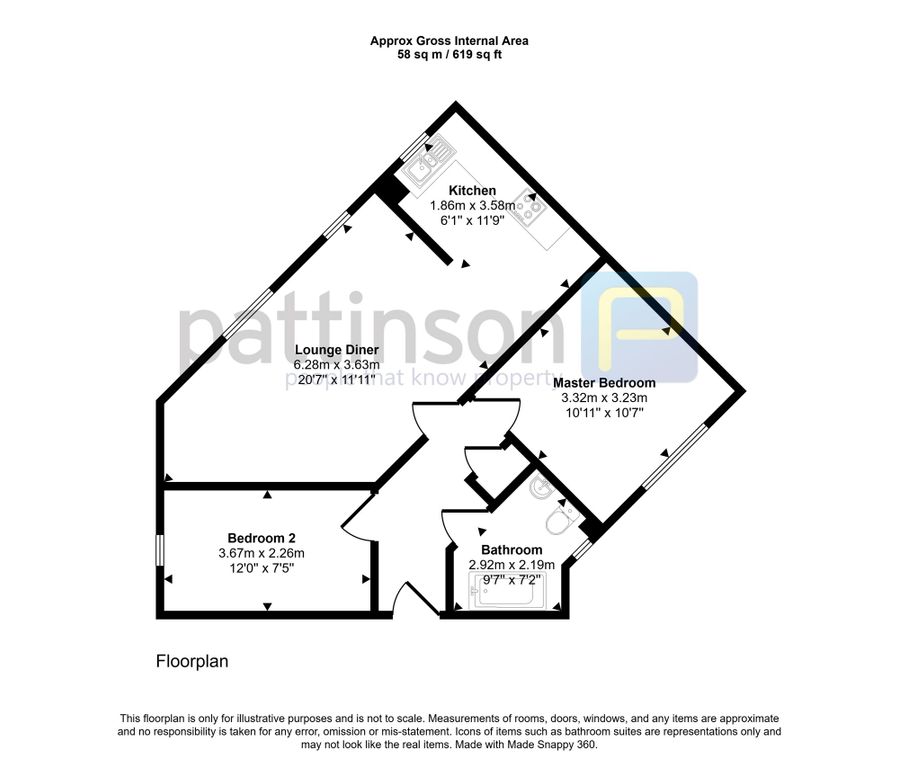Additional image 15 of 2 bed flat for saleAcklington Court, Ashington NE63