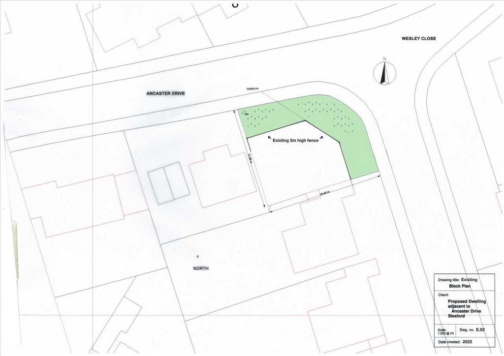 Additional image 5 of Land for saleBuilding Plot, Adj To 9 Ancaster Drive, Sleaford NG34