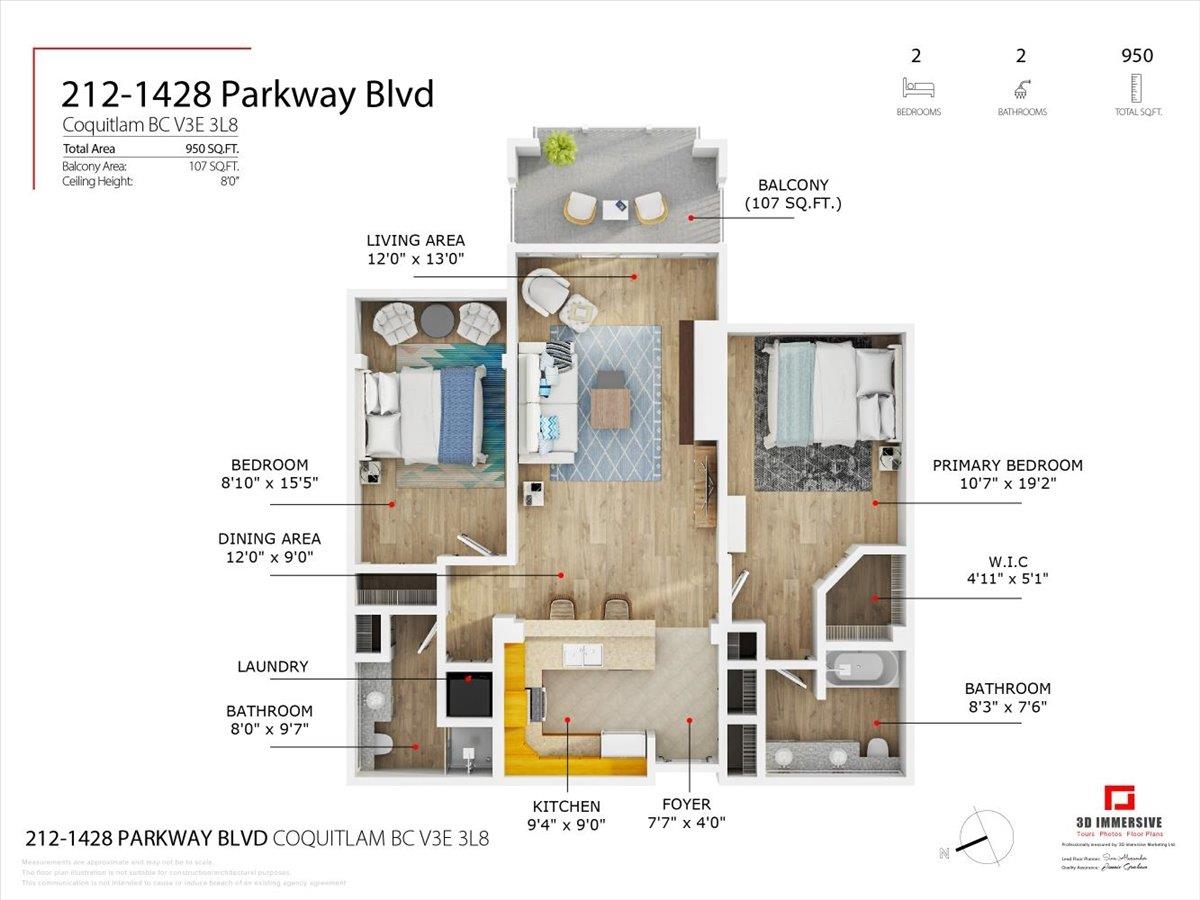 Additional image 3 of 212-1428 Parkway Boulevard, Coquitlam, BC, V3E 3L8