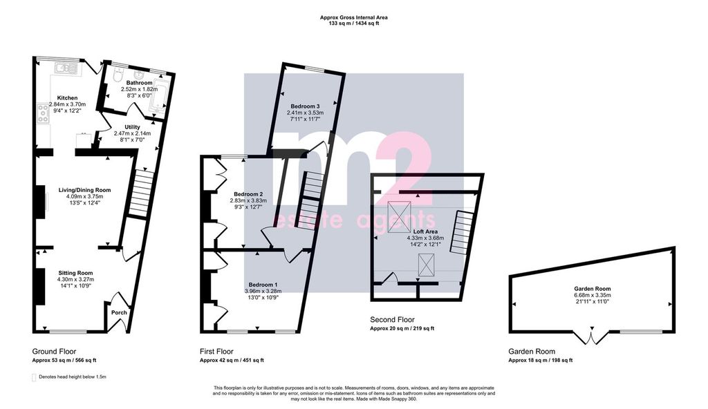 Additional image 2 of 3 bed terraced house for saleLiscombe Street, Newport NP19