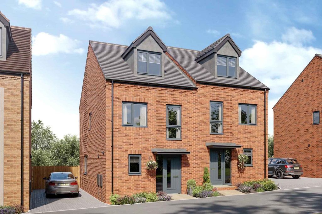 Additional image 2 of 3 bed semi-detached house for sale"The Harrton - Plot 23" at Stortford Fields, Bass Close, Off Rye Street, Bishop's Stortford CM23