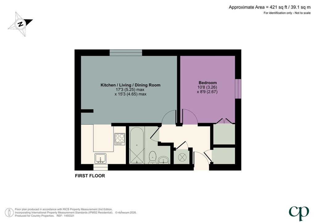 Additional image 2 of 1 bed flat for saleUpperstone Close, Stotfold SG5