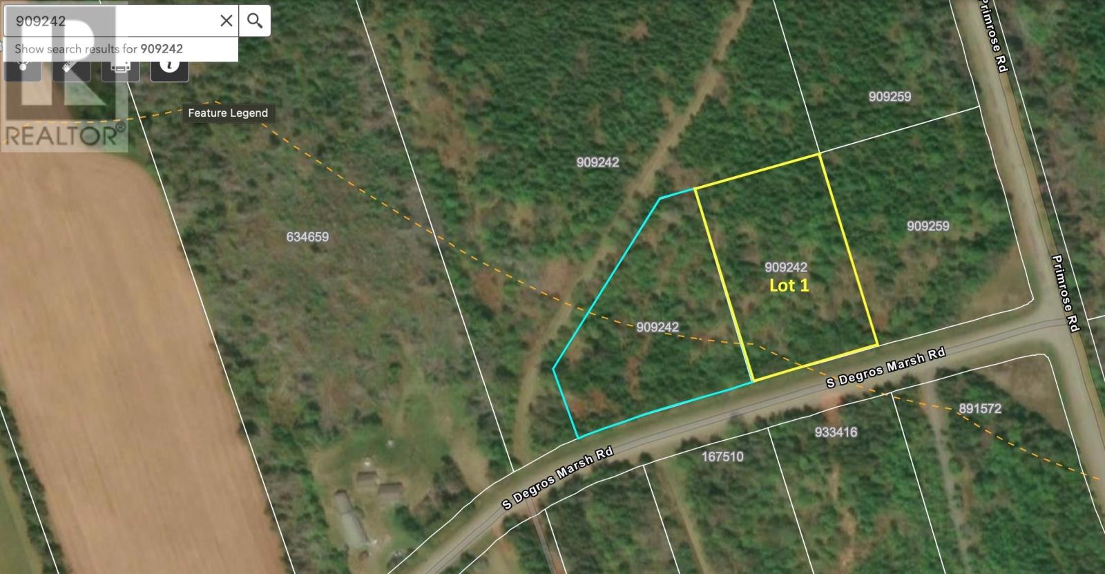 Lot 1 South DeGros Marsh Road