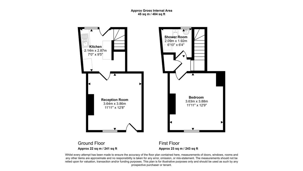 Additional image 2 of 1 bed property for sale23 Shaw Street, Riddings, Alfreton, Derbyshire DE55