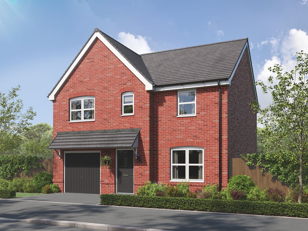4 bed detached house for sale"The Marston" at Hospital Lane, Bedworth, Warwickshire CV12