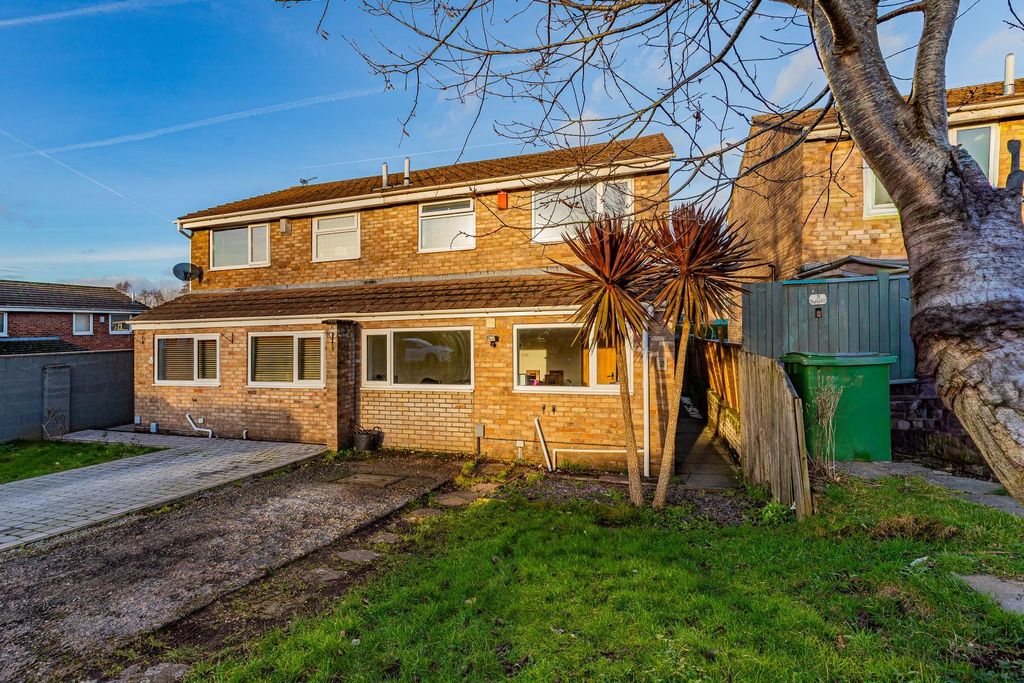 3 bed semi-detached house for saleHeathcliffe Close, St. Mellons, Cardiff CF3