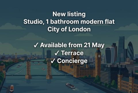 Minories, London EC3N, Studio to rent