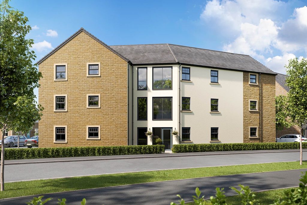2 bed flat for sale"The Bowland - Plot 217" at Half Penny Meadows, Pendle Road, Clitheroe BB7