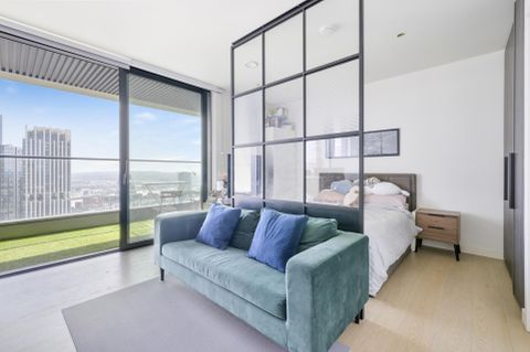 Hobart Building, Canary Wharf E14, New home, Studio for sale