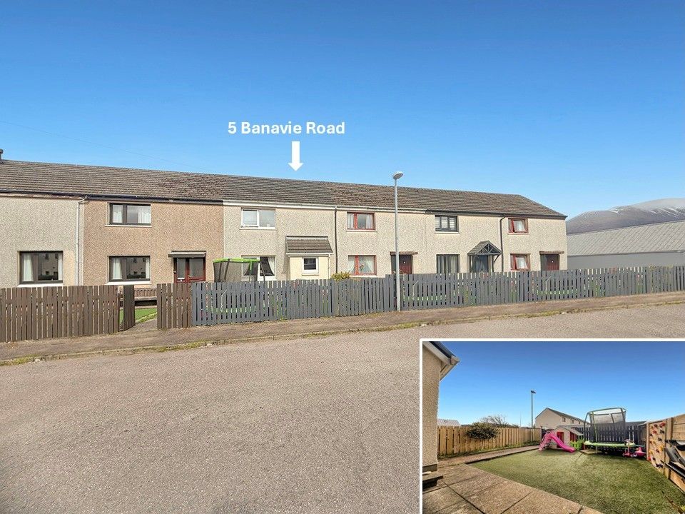 2 bed terraced house for saleBanavie Road, Caol, Fort William, Inverness-Shire PH33