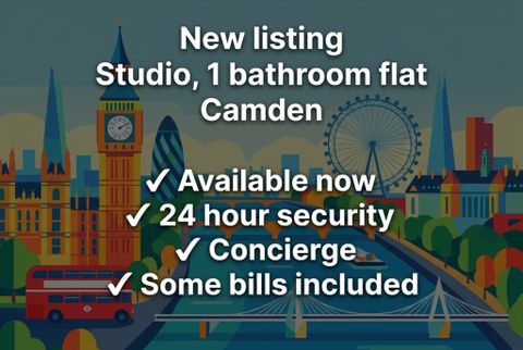 Upper Woburn Place, London WC1H, Studio to rent