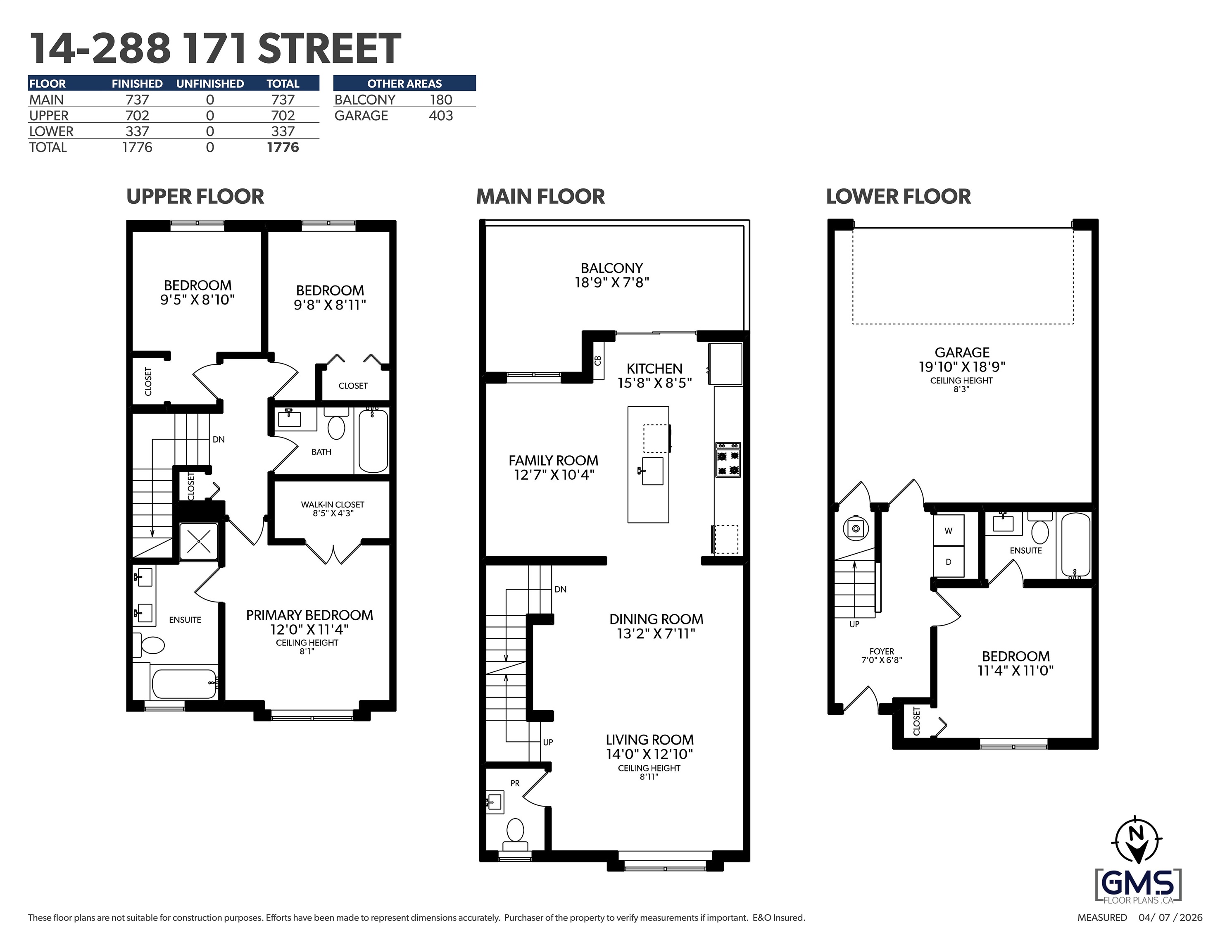 Additional image 2 of 14-288 171 Street, Surrey, BC, V3Z 9P5