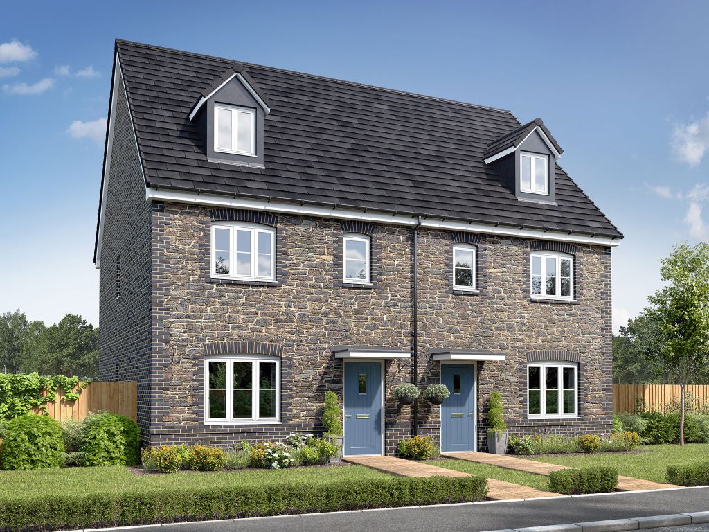 Additional image 2 of 4 bed semi-detached house for sale"The Kennet" at 19 Hillfort Road, Bodmin PL31