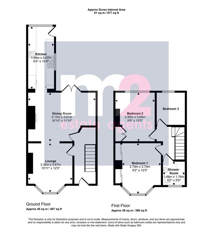 Additional image 2 of 3 bed terraced house for saleRosslyn Road, Newport NP19