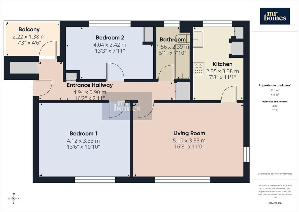 Additional image 14 of 2 bed flat for saleBeechley Drive, Cardiff CF5
