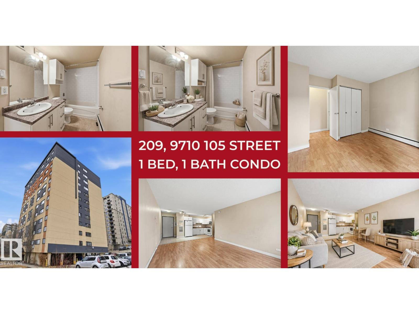 209-9710 105 Street NW, Edmonton, AB, T5K1A4
