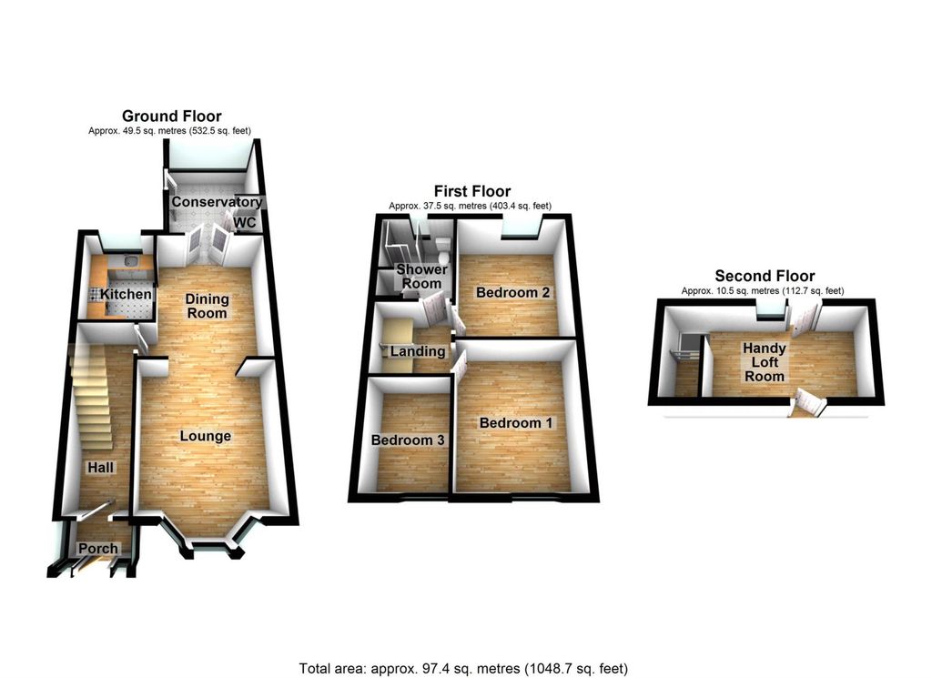 Additional image 2 of 3 bed property for saleMilton Road, Belvedere DA17
